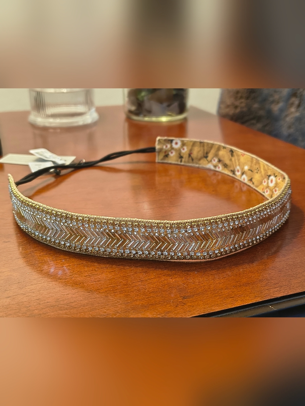 Deepa Gurnani Beaded Winona Headband NWT